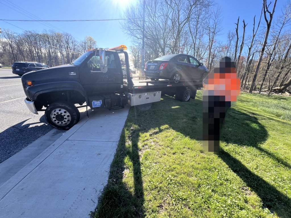 I Got Whipz Towing & Roadside Assistance doing a recovery. Towing near me at 5900 Liberty Heights ave Baltimore,MD 21207