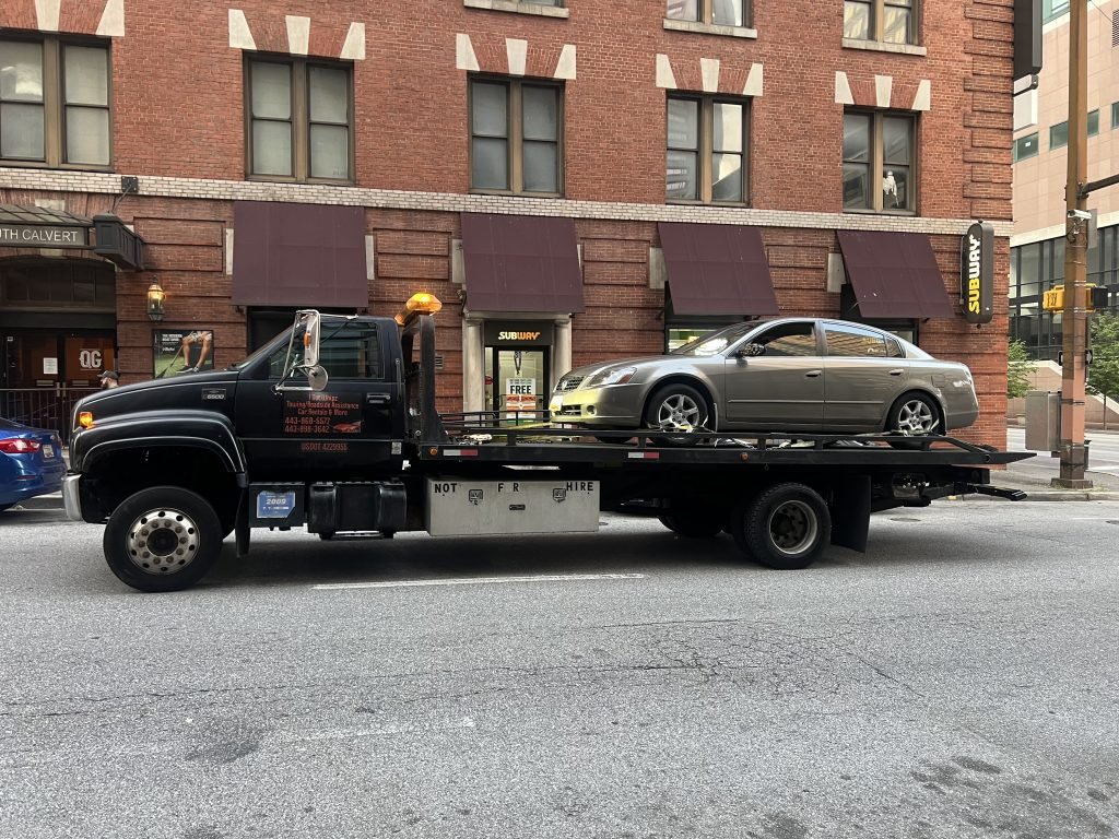 I got Whipz Towing & Roadside Assistance with a car towing near me from lombard st to 2700 Pelham ave Baltimore,MD 21213