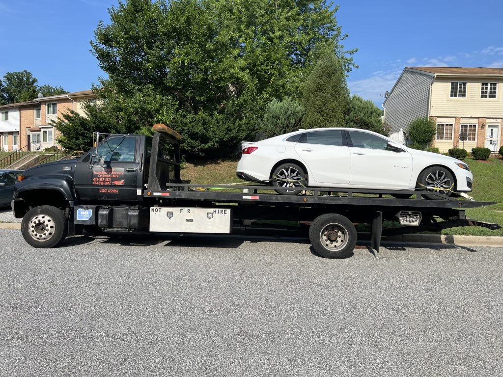 I Got Whipz Towing & Roadside Assistance with a chevy impala towing near me at 6500 woodgreen circle Gwynn Oak,MD 21207