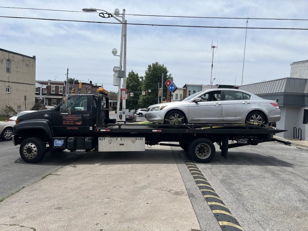 I Got Whipz Towing & Roadside Assistance with a Honda towing near me from 4100 falls rd Baltimore,MD 21211 to Ellicott City,MD 21042