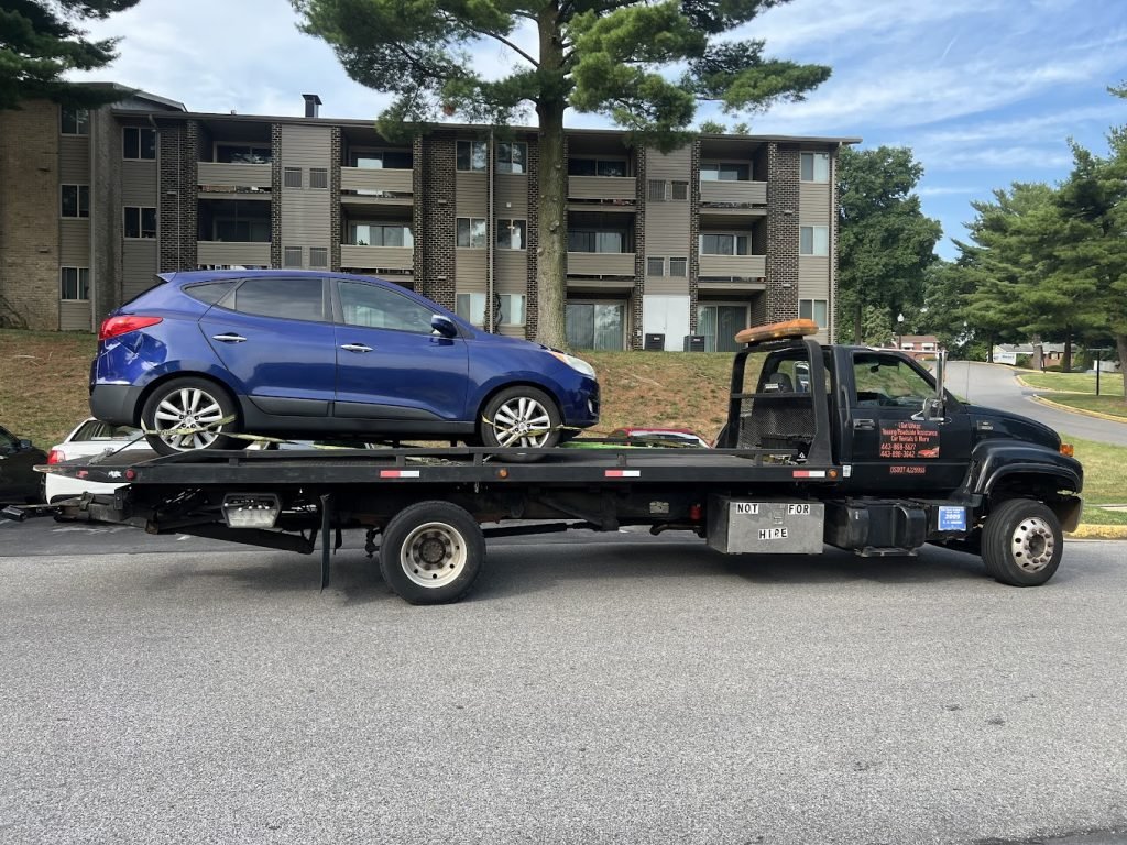 I Got Whipz Towing & Roadside Assistance with a hyundai suv 6200 townbrook dr Gwynn Oak, MD 21207