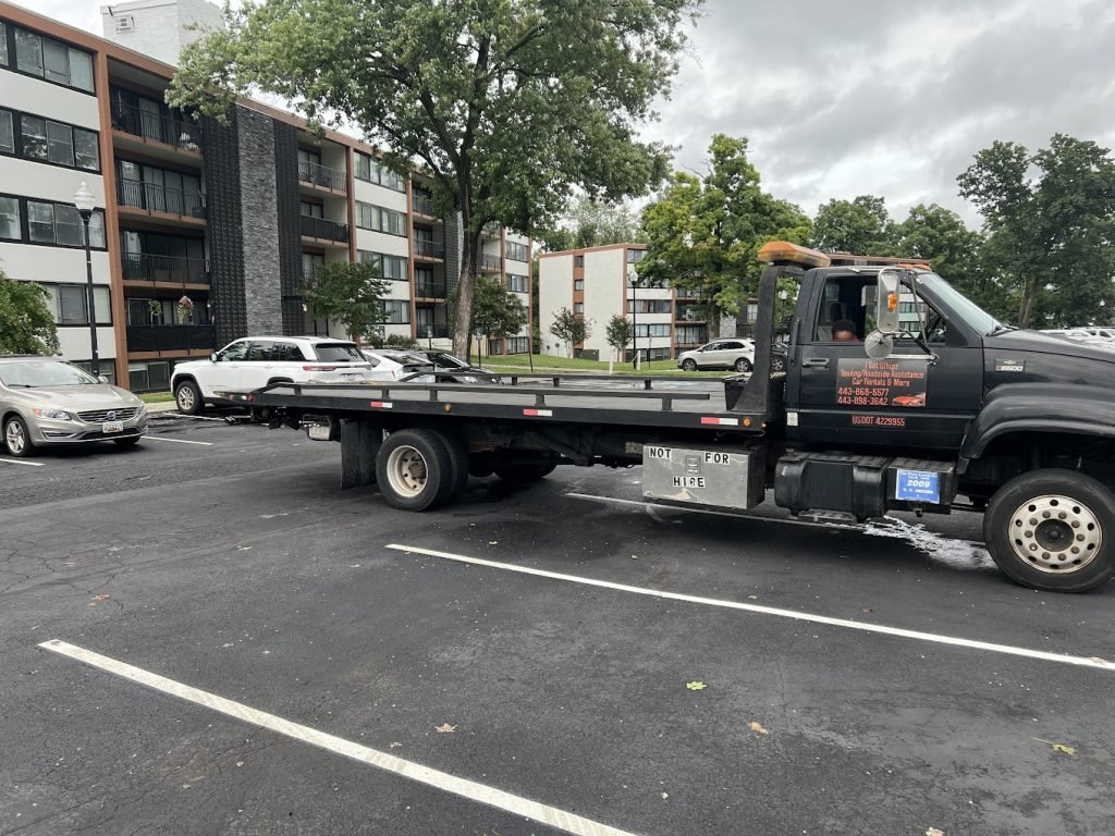 I got Whipz Towing & Roadside Assistance towing near me from 695 route 40 Catonsville,MD to 6300 Greenspring Ave Pikesville,MD 21209