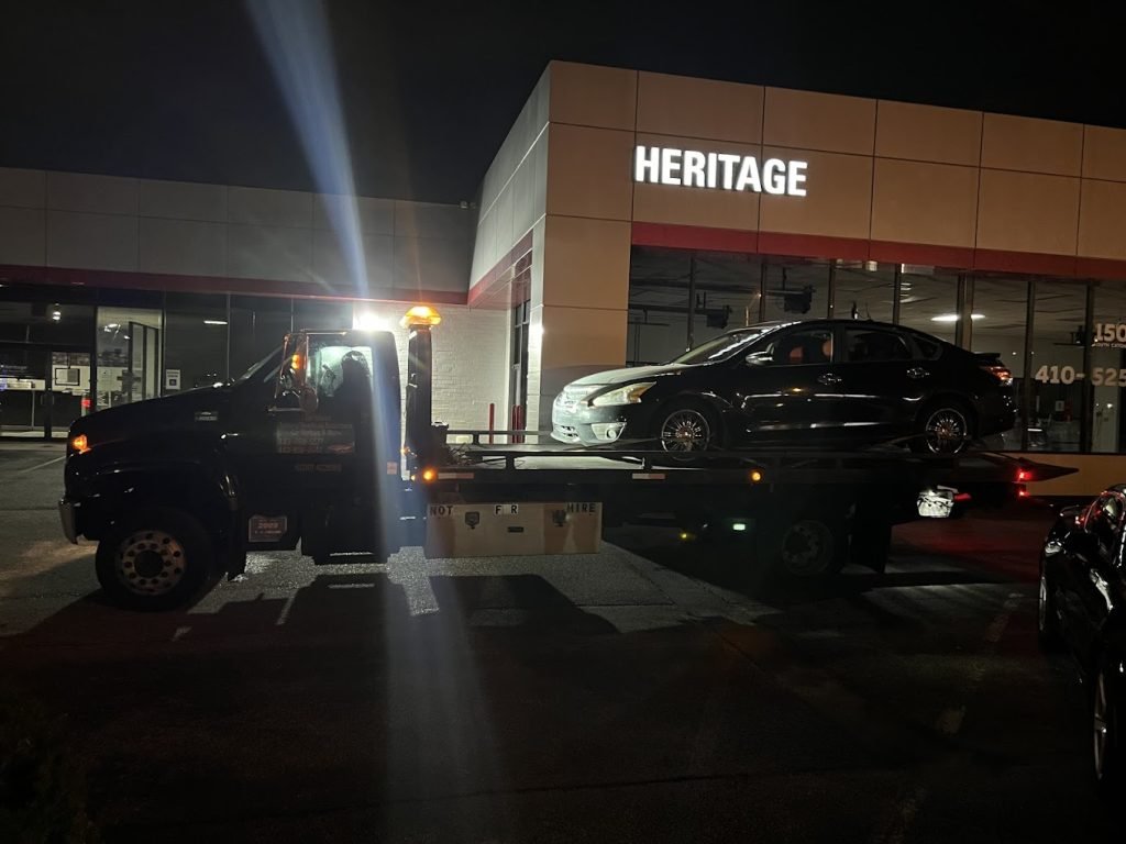 I got Whipz Towing & Roadside Assistance with a blk nissan altima towing near me from 1500 S Caton Ave Halethrope, MD 21227 to 3500 Wilkens Ave Baltimore, MD 21229