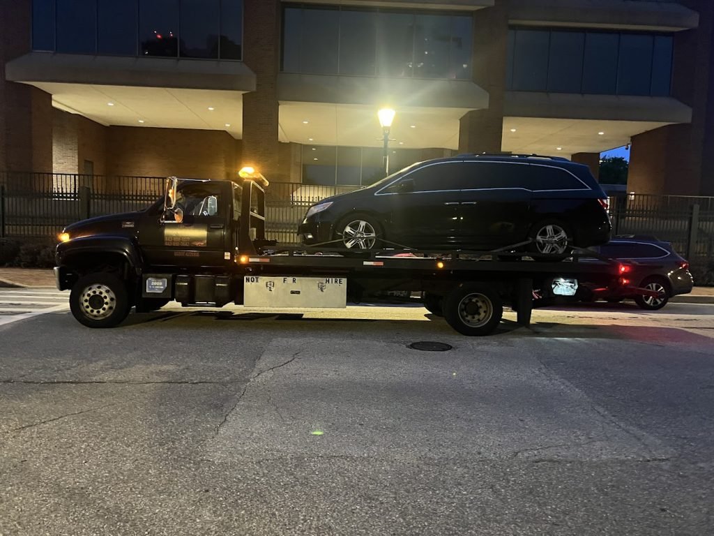 I got Whipz Towing & Roadside Assistance with a Honda Odyssey towing near me from 500 S. Sharp st Baltimore,MD 21201 to 3400 Elmley ave Baltimore,MD 21213