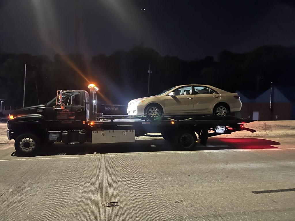 I got Whipz Towing & Roadside Assistance with a gold toyota camry towing near me from I-83 S Exit 23A to 3700 Downey Dale Dr Randallstown, MD 21133