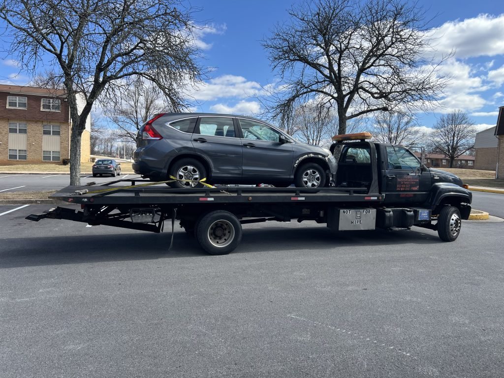 I got Whipz Towing & Roadside Assistance with a blue honda CR-v towing near me from 102 green pine ct Windsor Mill, MD 21244 to 600 W. Franklin st Baltimore, MD 21201