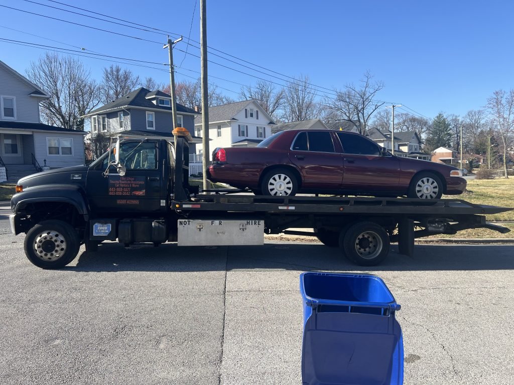 I got Whipz Towing & Roadside Assistance with a cranberry ford crown victoria towing near me from 4014 Kathland ave Baltimore, MD 21207 to 5030 Wabash ave Baltimore, MD 21215