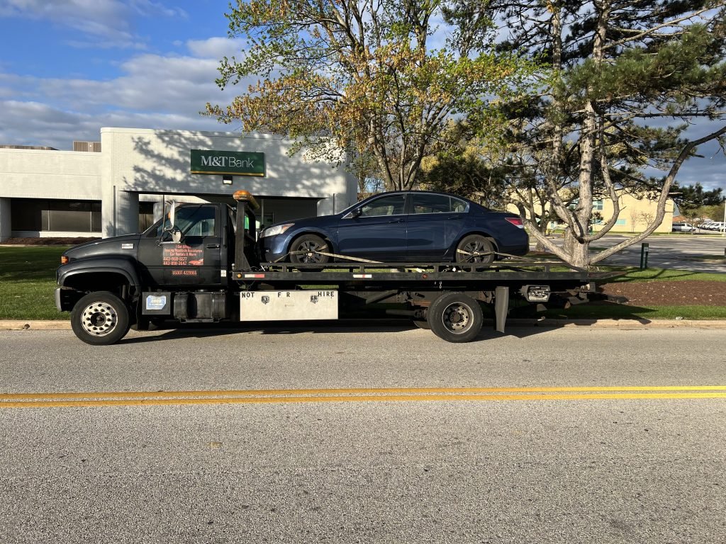 I got Whipz Towing & Roadside Assistance with a blue honda accord towing near me from 7200 Ambassador Rd, Windsor Mill, MD 21244 to 737 Linnard Street, Baltimore, MD 21229