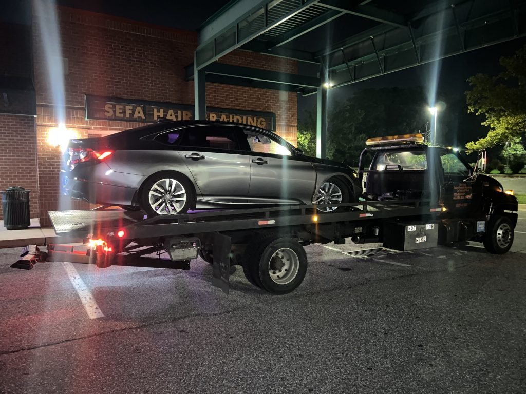 I Got Whipz Towing & Roadside Assistance with a grey acura tlx sedan towing near me from 3409 Lord Baltimore Dr, Windsor Mill, MD 21244 to 7609 Reserve Cir, Windsor Mill, MD 21244