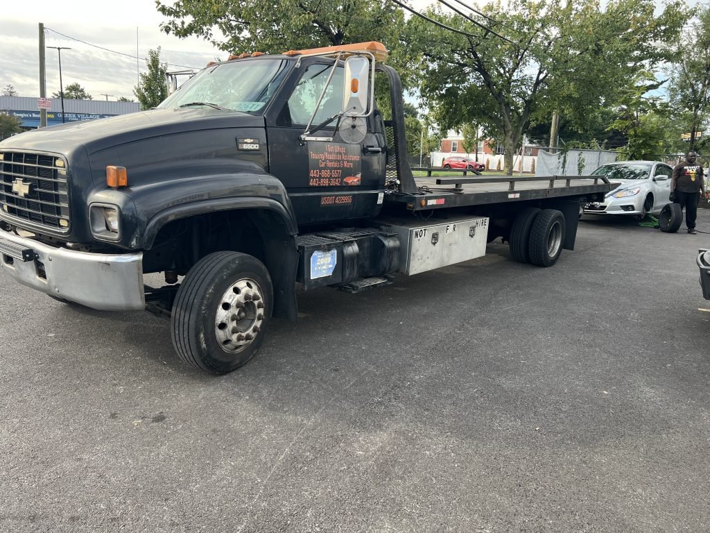 I Got Whipz Towing & Roadside Assistance with a silver nissan altima sedan towing near me from 8022 Liberty Rd, Baltimore, MD 21244 to 8059 Liberty Rd, Windsor Mill, MD 21244