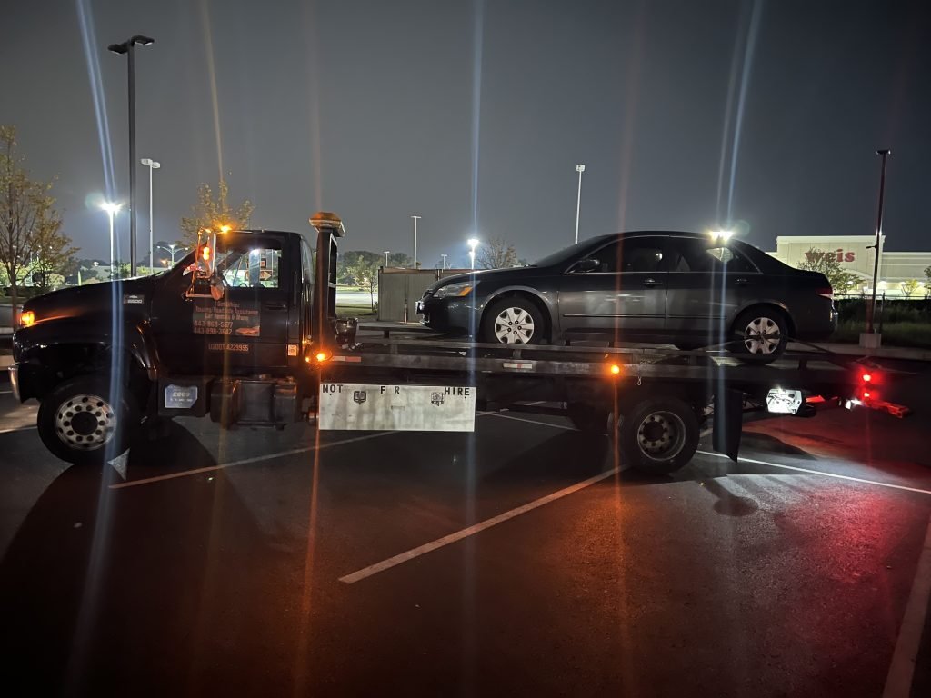 I Got Whipz Towing & Roadside Assistance with a grey honda accord sedan towing near me from 6975 Security Blvd, Baltimore, MD 21244 to 3712 Bonnybridge Pl Ellicott City, MD 21043
