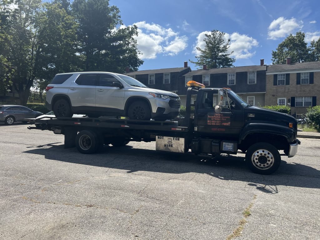 I Got Whipz Towing & Roadside Assistance with a silver chevy traverse truck towing near me from Walden Cedar Ct, Woodlawn,MD 21207 to 4800 Baltimore National PikeBaltimore, MD 21229