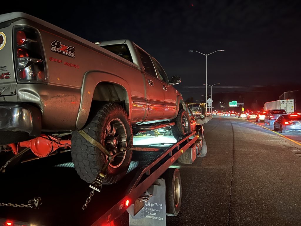 I Got Whipz Towing & Roadside Assistance with a gold sierra 1500 truck towing near me from 39.396672, -76.686691 to 39.322137, -76.747363